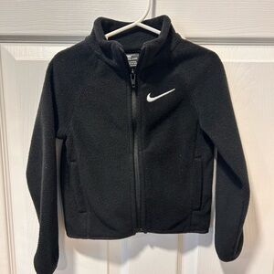 Nike Kids Black Zip-Up Jacket